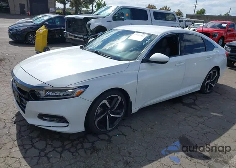 2019 Honda Accord Sport z USA, uszkodzony, nr VIN 1HGCV1F39KA086302